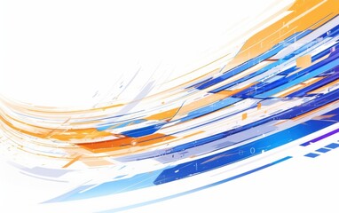 Wall Mural - Abstract vibrant energy trails background with vibrant energy trails and dynamic color flows. Emphasizing modern motion and energetic design, ideal for artistic projects and contemporary visuals.