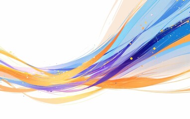 Wall Mural - Abstract vibrant energy trails background with vibrant energy trails and dynamic color flows. Emphasizing modern motion and energetic design, ideal for artistic projects and contemporary visuals.
