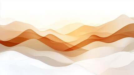 Wall Mural - Abstract Mountain Landscape Design