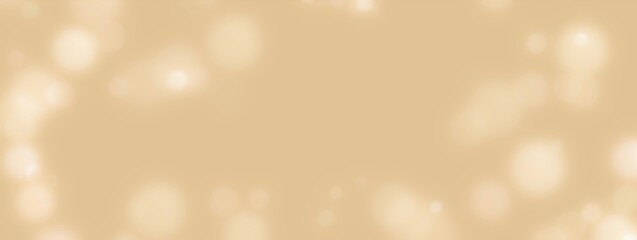 Wall Mural - festive abstract christmas bokeh background - bokeh lights beige - new year, anniversary, wedding, b