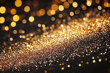 Wall Mural - you're invited with shimmering white words on a silver bokeh abstract background