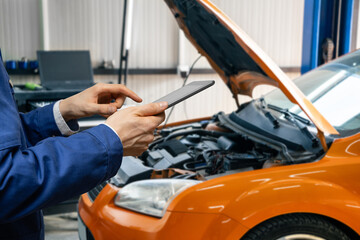 Poster - Diafnostics of car software in the car service