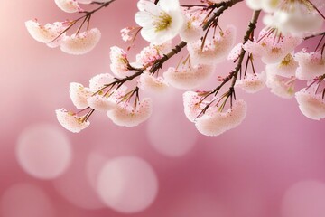 Canvas Print - Pink blossom 