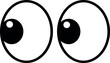 © smart Vector gallery - Smile eyes look away. Emoji. sticker for a chat message. Isolated vector illustration