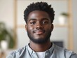 © Ankit - portrait of a smiling young african american man