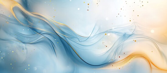 Wall Mural - Abstract Flowing Liquid Hues