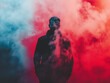 © Sergey - young guy in smoke