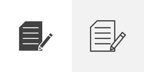 Poster - Form icons vectors illustrations in black fill and liner versions