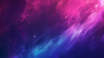Wall Mural - a colorful, abstract nebula with shades of pink, purple, and blue.
