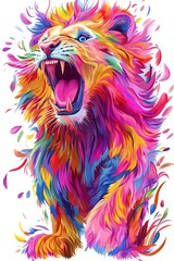  Art, Image for Printing Prints, Animals, Flowers, Birds, Floral, Abstract, Geometric, with White Background, for Stickers, T-shirt, Cap, Mug, Slippers, Mousepad