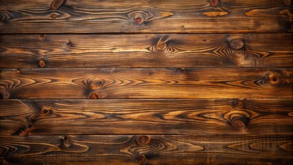 Poster - Rustic Wooden Planks with Knots and Grain Patterns, Ideal for Backgrounds, Textures, and Design Elements