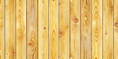Poster - A close-up view of a wooden surface with natural grain and knot patterns, showcasing the warm, inviting texture of real wood