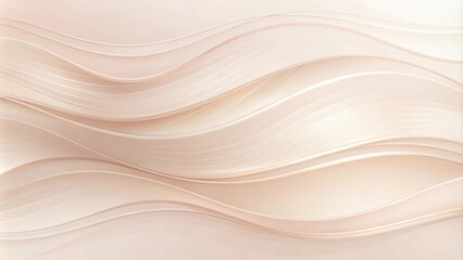 Aufkleber - Abstract Beige Wave Pattern Background for Design Projects