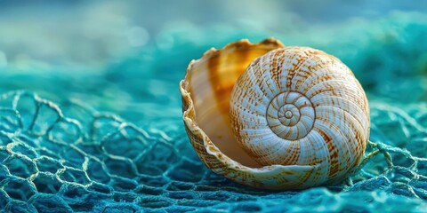 Shell is on a blue net