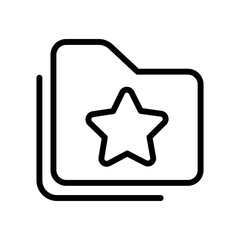 Fototapete - folder star multiple