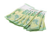 © ksena32 - stack of 100 euro banknotes isolated