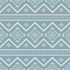 Wall Mural - Southwest Aztec geometric Native American Mexican Navajo tribal ethnic boho indian texture ornament seamless pattern fabric colorful design vector for woven textile printing blanket rug carpet fashion