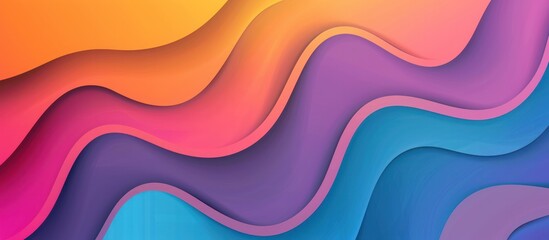 Wall Mural - fluid gradient abstract background picture liquid color modern wallpaper