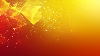 Wall Mural - Abstract Geometric Shapes With Vibrant Colors Gradient Background Perfect For Design Concept Idea