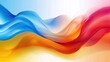 © CStock - Vibrant waves of color blend together, creating an energetic and dynamic background perfect for various design projects or artistic inspirations.