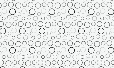 Poster - abstract big small dot pattern can be used background.