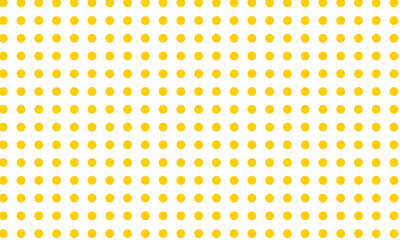 Poster - abstract yellow dot pattern can be used background.