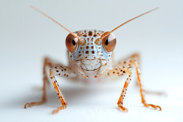 Detailed Macro Shot of a Cricket Insect