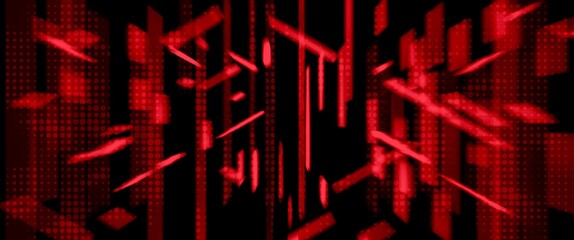 Poster - abstract dark red background with motion blur