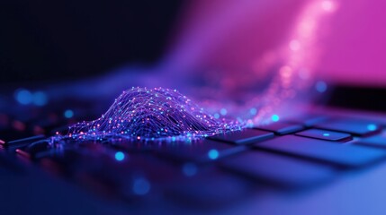 Abstract Data Flow on Keyboard