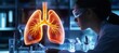 © Being Imaginative - Cutting-Edge Holographic Lungs Model in a Laboratory for Doctors to Study and Improve Treatments