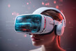 © aekkorn - Futuristic smart headset displaying virtual reality technology trends and innovations