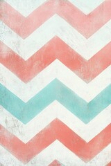 Wall Mural - Colorful Chevron Pattern