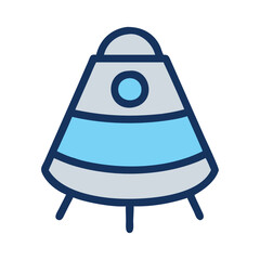 Wall Mural - space exploration space capsule icon