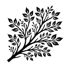 tree branch silhouette