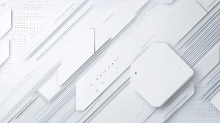 Modern white and grey background design technology decoration architecture futuristic concept for web layout poster banner. Abstract modern line texture background. White and grey pattern geometric