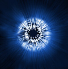 Wall Mural - abstract blue background