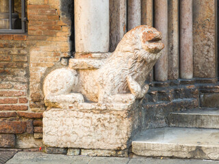 Wall Mural - Panorama of Bologna city center, Italy