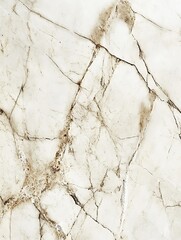 Leinwandbilder - Close-Up Texture of Marble Stone Surface with Intricate Patterns and Veins : Generative AI