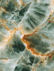 Aufkleber - Elegant Natural Marble Texture with Intricate Pattern and Rich Green Tones Highlighting Geological Beauty : Generative AI