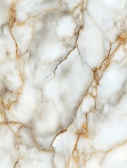Aufkleber - Elegant marble texture with golden veins creating sophisticated surface for design : Generative AI