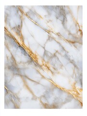Fototapete - Elegant White Marble Background with Golden Veins and Texture for Design Use : Generative AI