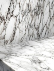 Aufkleber - Elegant Marble Pattern for Luxury Interiors and Stylish Designs : Generative AI