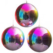 © Mahmud - Shiny disco balls with colorful reflections party decoration transparent background