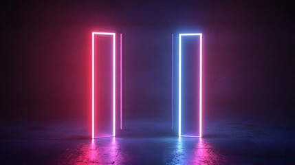 Glowing digital symbols in abstract form, representing the essence of modern coding and technology