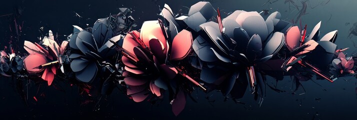 Wall Mural - A unique collection of otherworldly botanical concepts.