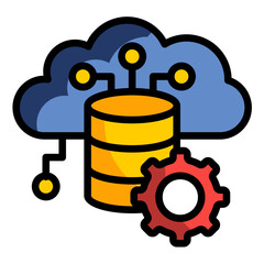 Poster - Cloud Storage Icon