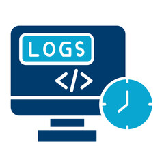 Wall Mural - System Logs Icon