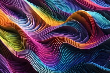 Wall Mural - abstract colorful background