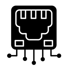 Poster - Ethernet Icon