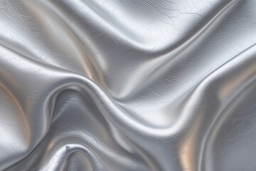 Wall Mural - Smooth Finish Abstract Silver Light Background with Grain Texture